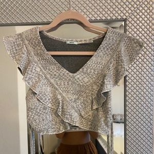 Anthropologie crop top
